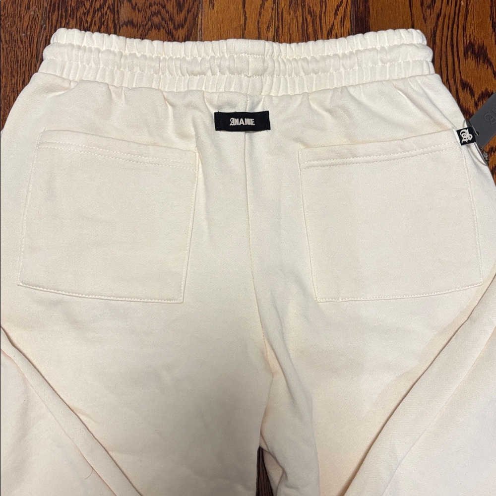 Ananke Light Cream Drawstring Joggers Size:S unisex - Picture 4 of 8
